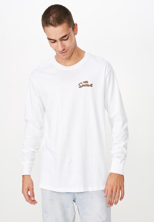 Cotton On - The Simpsons Tbar collaboration tee - white