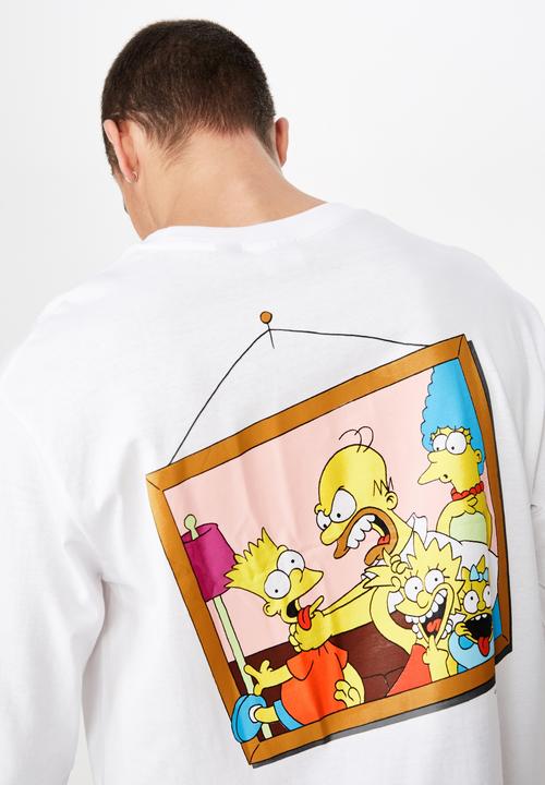 Cotton On - The Simpsons Tbar collaboration tee - white