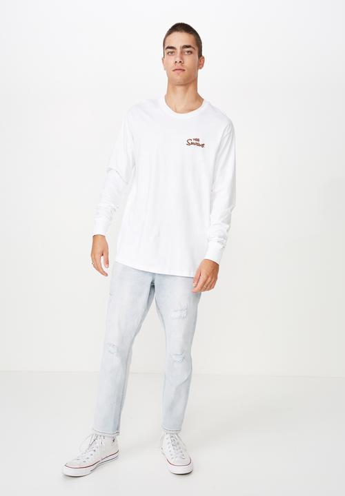 Cotton On - The Simpsons Tbar collaboration tee - white