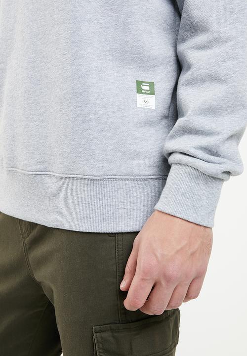 G-STAR - Halgen hooded sweater - grey