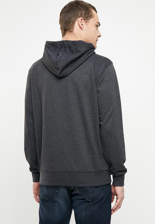 G-STAR - Halgen hoodedsweater - black