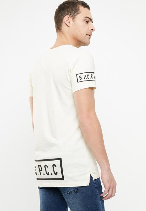 S.P.C.C - Falcon short sleeve tee - cream