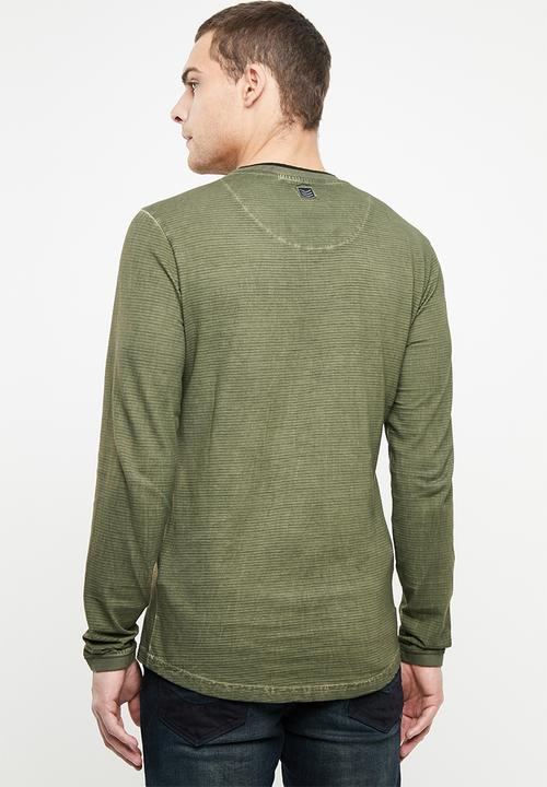 S.P.C.C - The d.m.z long sleeve tee - green