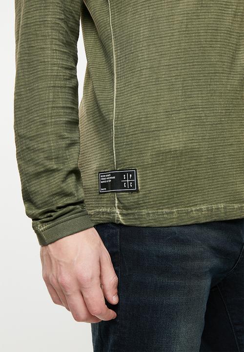 S.P.C.C - The d.m.z long sleeve tee - green