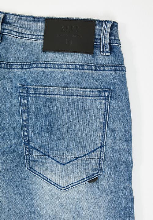 S.P.C.C - Trench signature jeans - blue