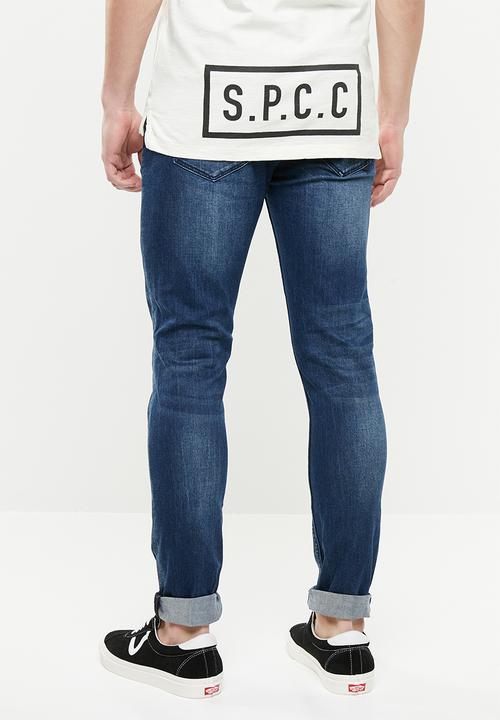 S.P.C.C - Feather slim fit jeans - blue