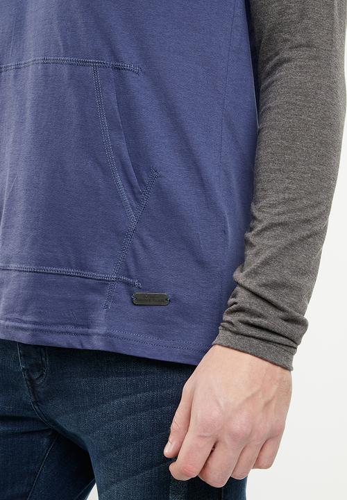 Brave Soul - Riviera tee - blue