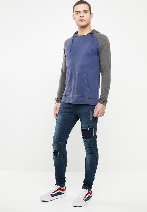 Brave Soul - Riviera tee - blue