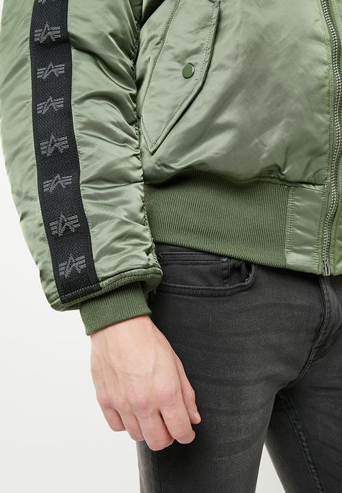 Alpha Industries - Ma-1 tape sa reversable jacket - green