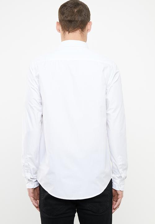 Brave Soul - Lotus shirt - white