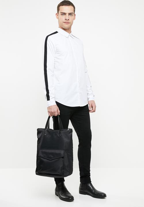Brave Soul - Lotus shirt - white