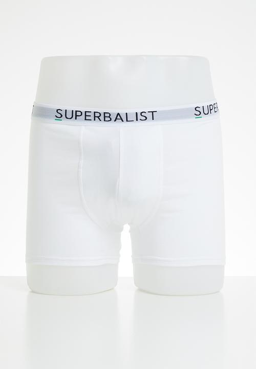 Superbalist - 3-pack jersey boxer briefs - white