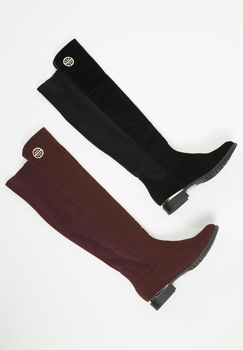 Miss Black - Hadar 3 boot - burgundy