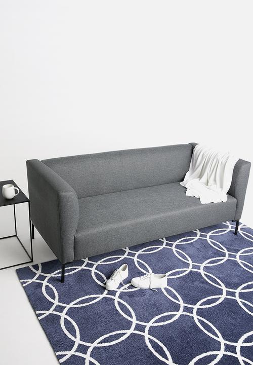 Sixth Floor - Aiden 3 seater sofa - grey