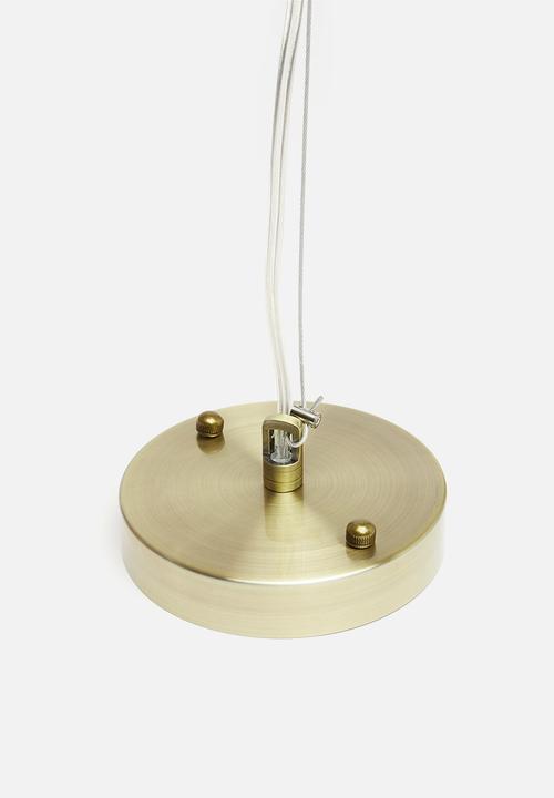 Sixth Floor - Molecule pendant - black