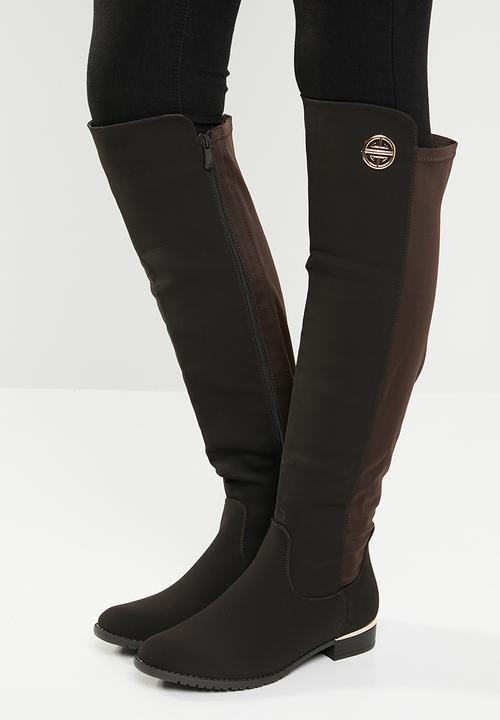 Miss Black - Hadar 3 boot - chocolate
