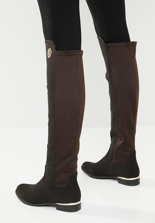 Miss Black - Hadar 3 boot - chocolate