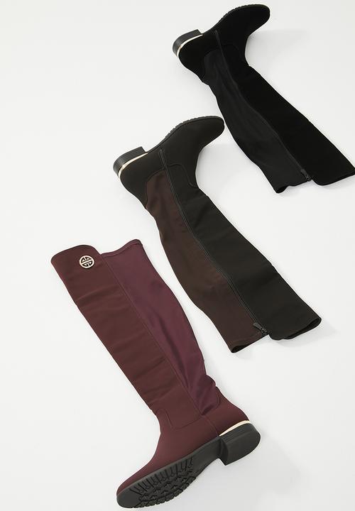 Miss Black - Hadar 3 boot - chocolate