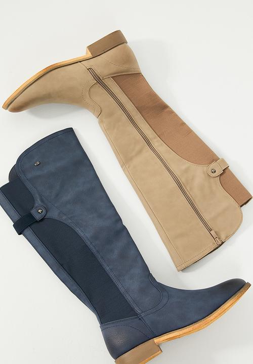 Miss Black - Rainer boot - navy
