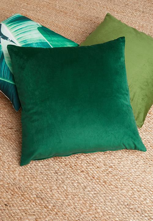 Sixth Floor - Magical cushion cover - emerald