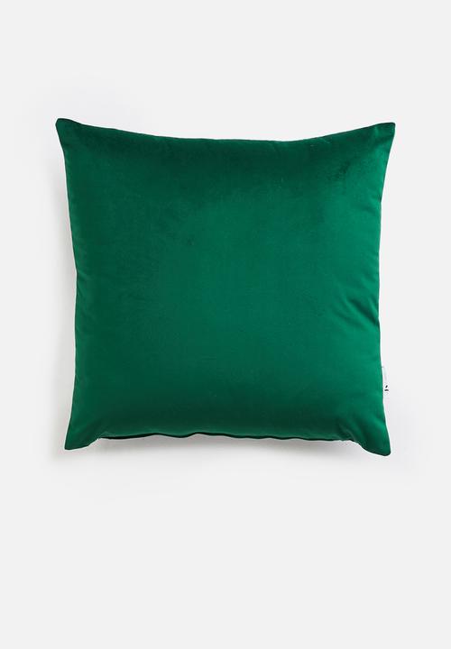 Sixth Floor - Magical cushion cover - emerald