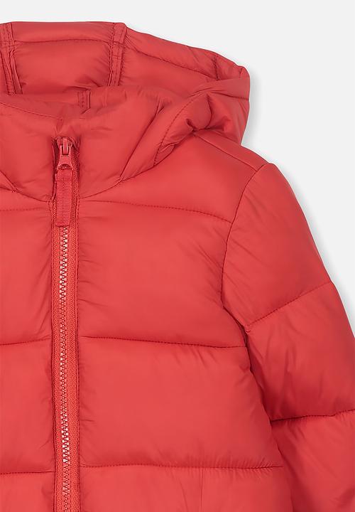 Cotton On - Frankie puffer jacket - red
