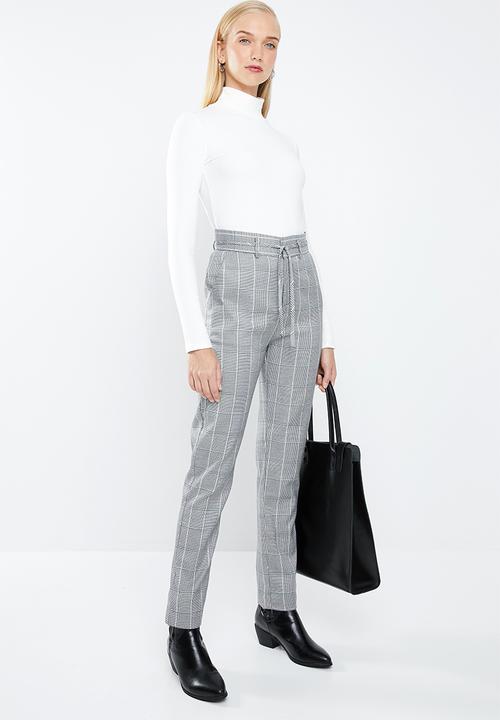 MANGO - Turtle neck T-shirt - white
