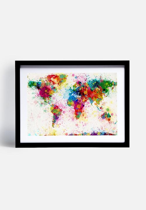 artPause - World map - colour