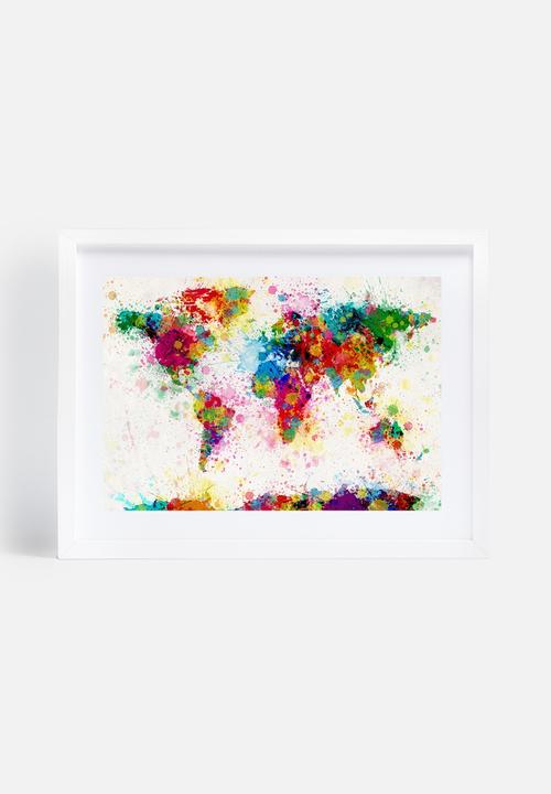 artPause - World map - colour