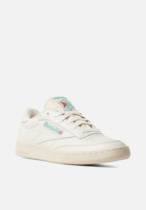 Reebok - Club C 1985 tv - chalk, paperwhite & glen green 