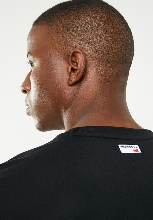 New Balance  - NB athletics banner tee - black