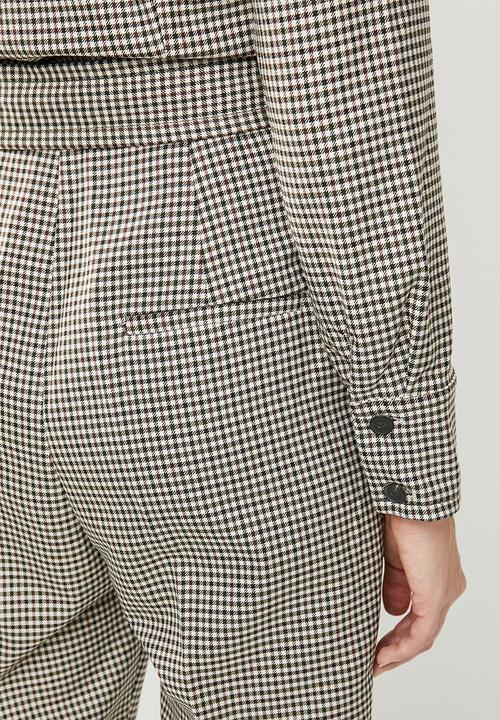 MANGO - Gingham check jumpsuit - multi