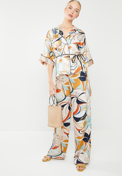 MANGO - Floral print blouse - multi