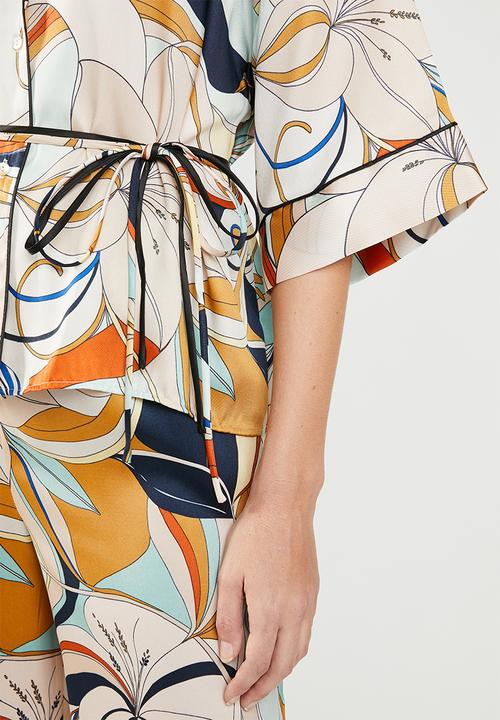 MANGO - Floral print blouse - multi