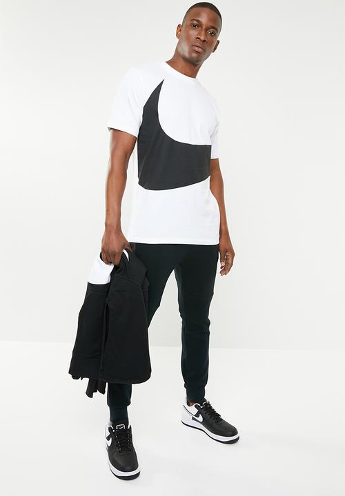 Nike - Nsw swoosh tee - white & black