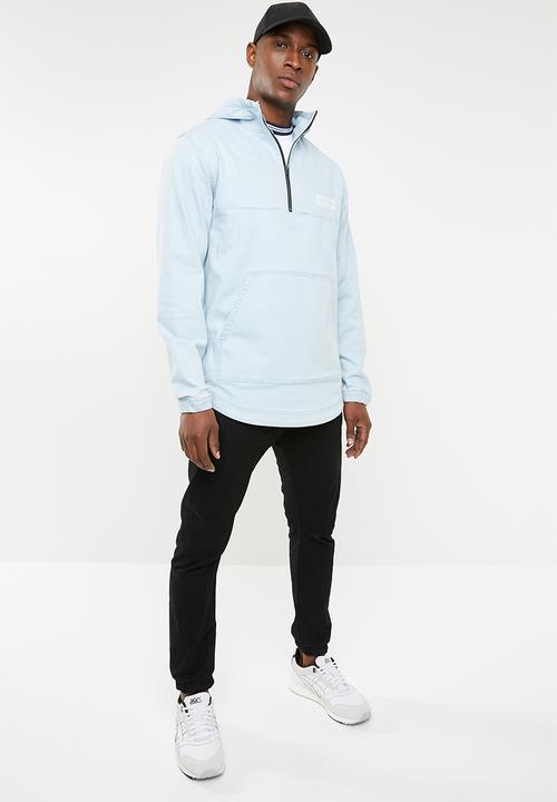 Jack & Jones - Jcodenim anorak  denim- blue
