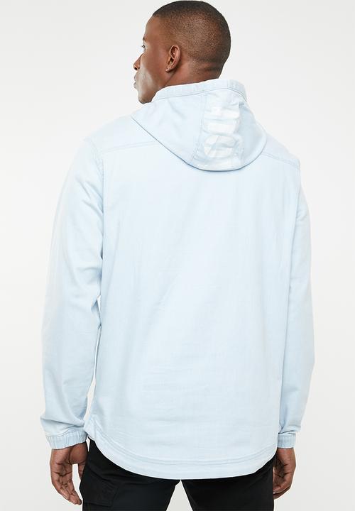 Jack & Jones - Jcodenim anorak  denim- blue