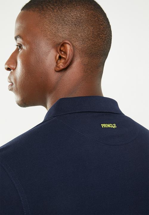 Pringle of Scotland - St Augustine polo - navy