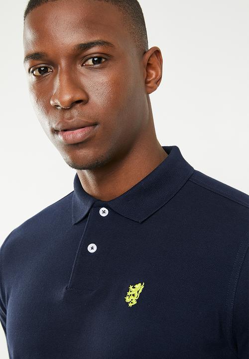 Pringle of Scotland - St Augustine polo - navy