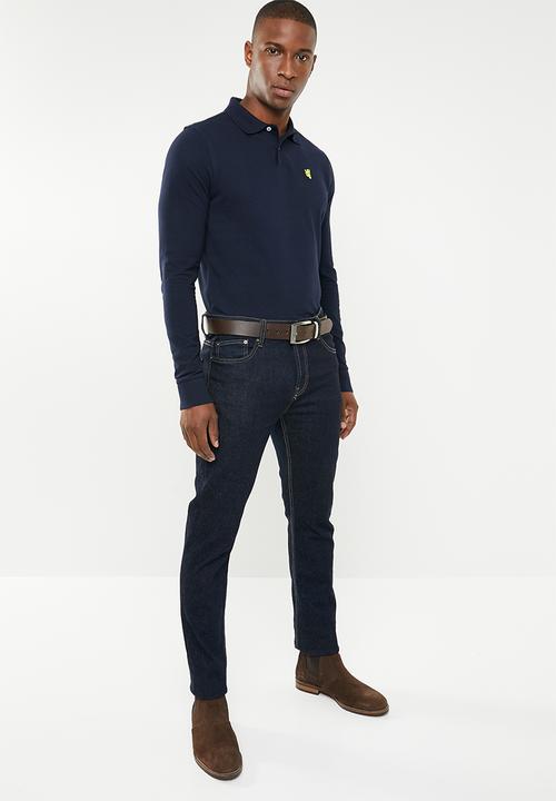Pringle of Scotland - St Augustine polo - navy