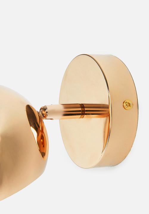 Sixth Floor - Otis wall lamp - brass