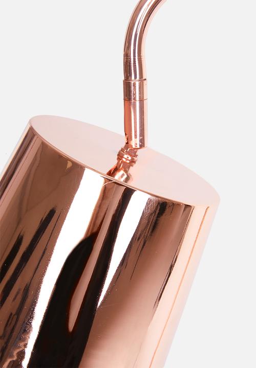 Sixth Floor - Waldo floor lamp - copper