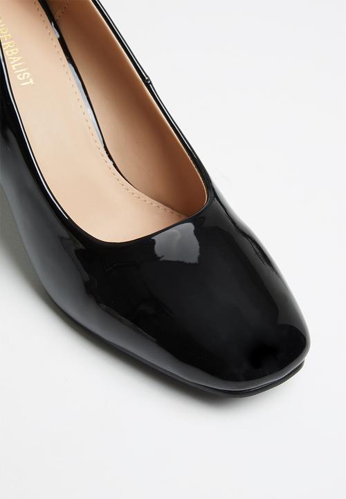 Superbalist - Square toe court - black 
