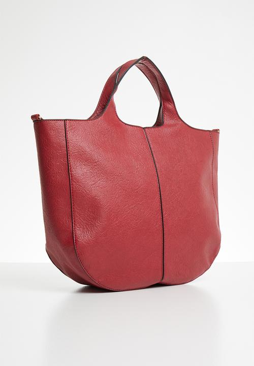 Superbalist - Jae textured tote bag - red