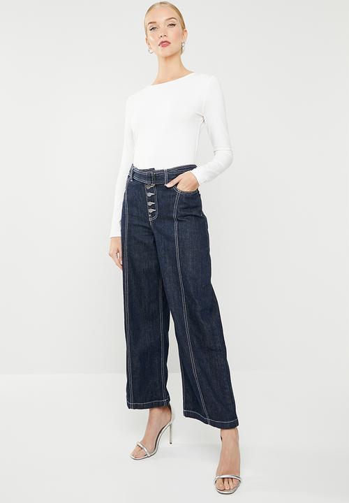 MANGO - Long sleeve T-shirt - white