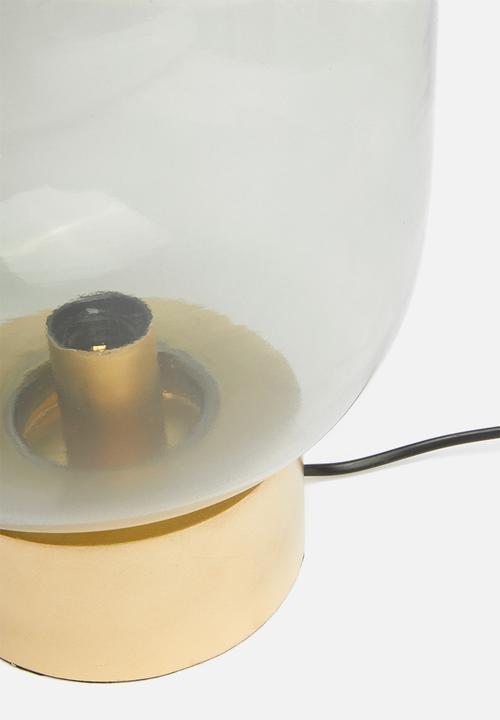 Sixth Floor - Ovo table lamp - gold