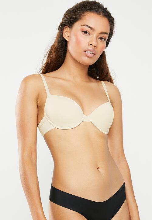 Superbalist - 2 Pack T-shirt bra - cream & black