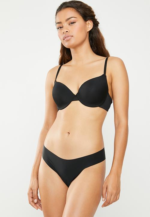 Superbalist - 2 Pack push up bra - cream & black