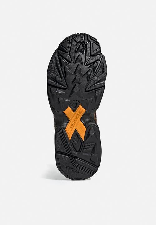 adidas Originals - Falcon W - Off White / Core Black / Bright Gold