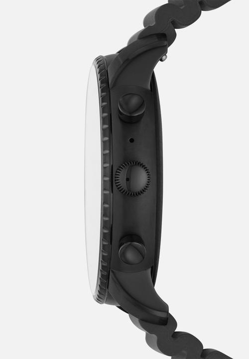Fossil - Gen 4 smartwatch - explorist HR black silicone